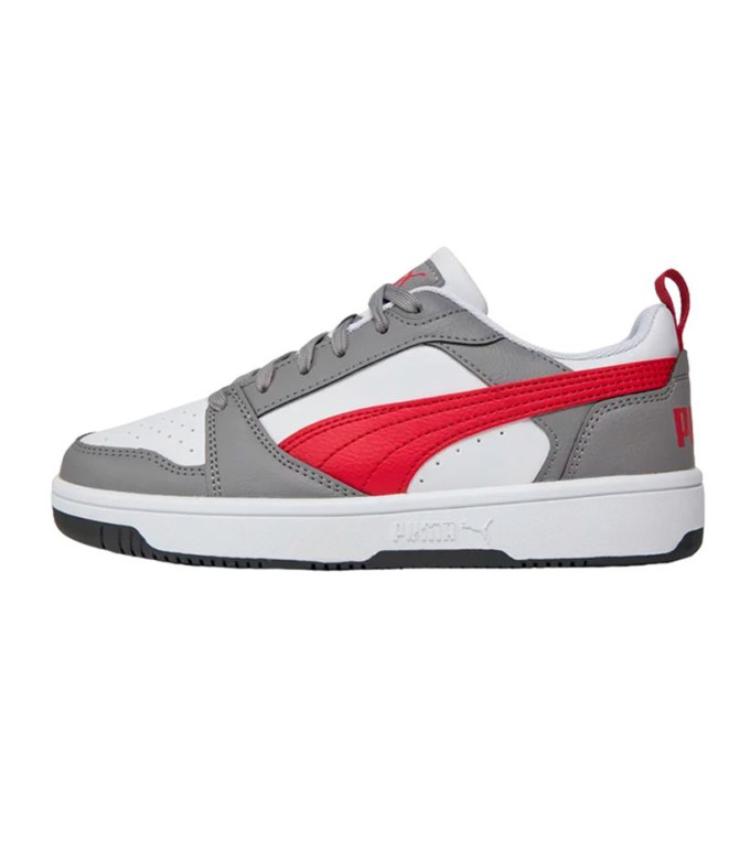 Chaussures Enfant Puma Rebound V6 Grey