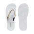 Chanclas Puma Sandy Flip Metallic Blanco Mujer