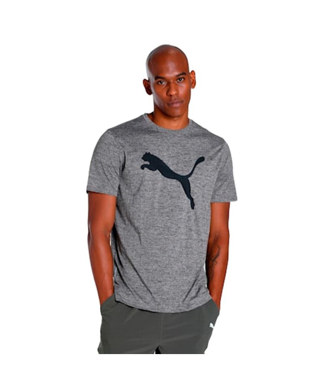 Camiseta by Fitness Puma Train Favourites Heather Homem Grey