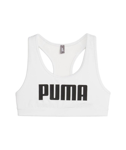 Sujetador deportivo de Fitness Puma 4 KEEPS Mujer Blanco...