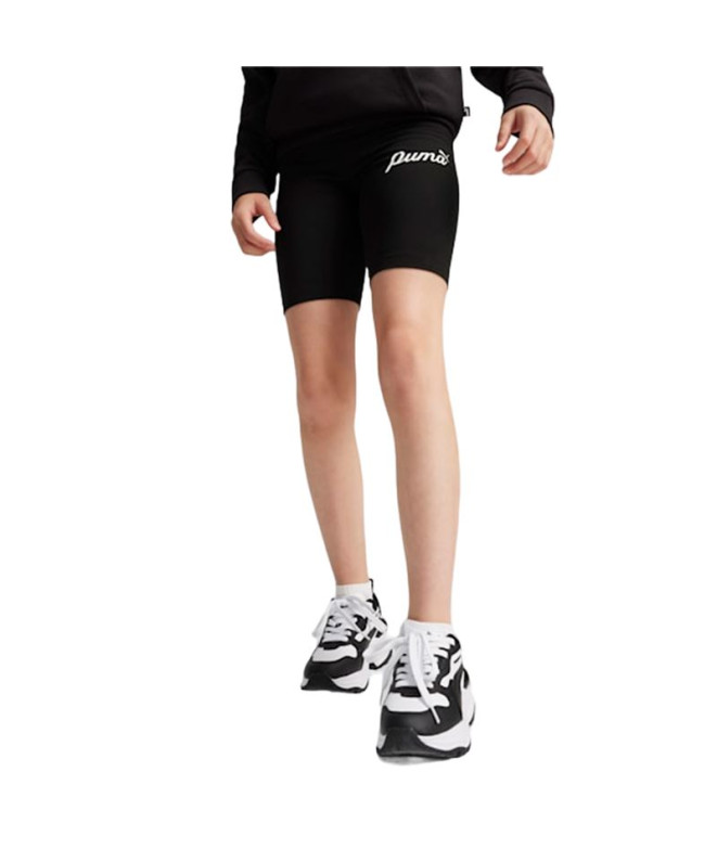 Calça Infantil Puma Essentials + Blossom Preto