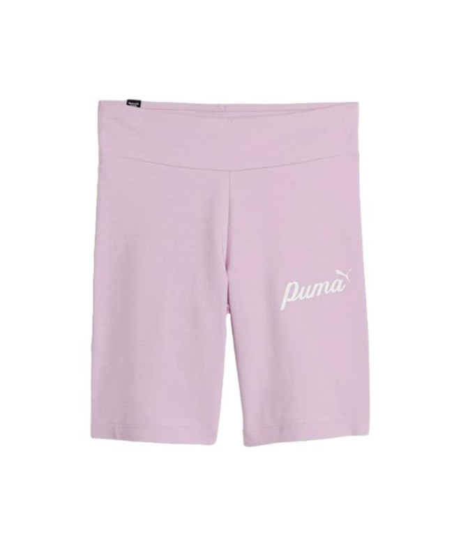 Calça Infantil Puma Essentials + Blossom Lila