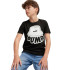 Camiseta Infantil Puma Essentials + MID 90s Graphic Preto