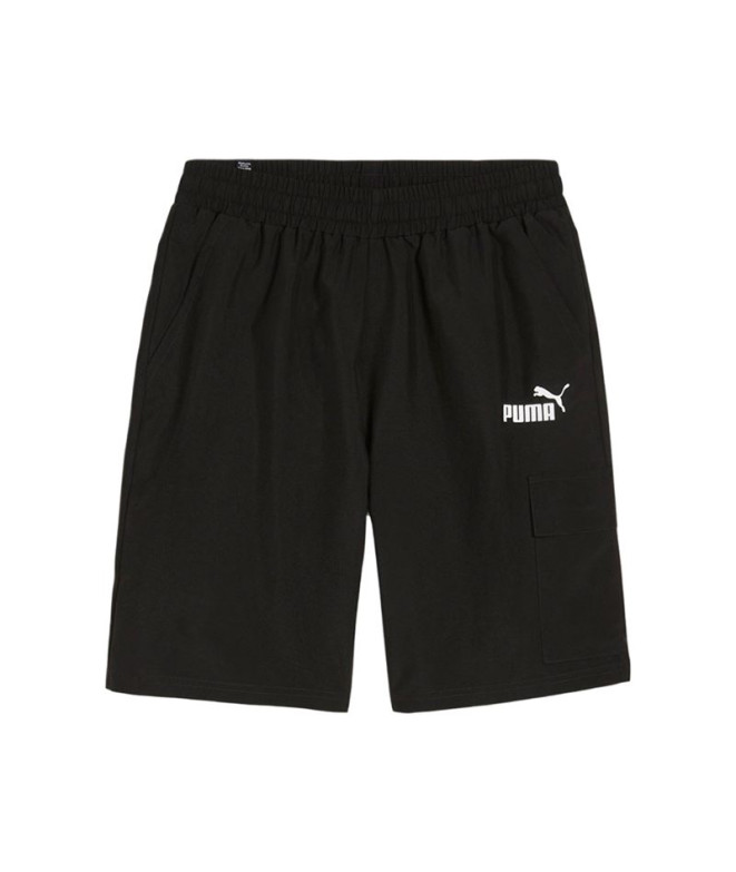 Pantalon Puma Essentials Woven Cargo Short Homme Black