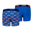 Cuecas Puma Printed 2P Infantil Azul combo