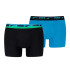 Cuecas de Puma Gradient Waistband 2P Homem Preto/Azul