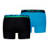 Cuecas de Puma Gradient Waistband 2P Homem Preto/Azul