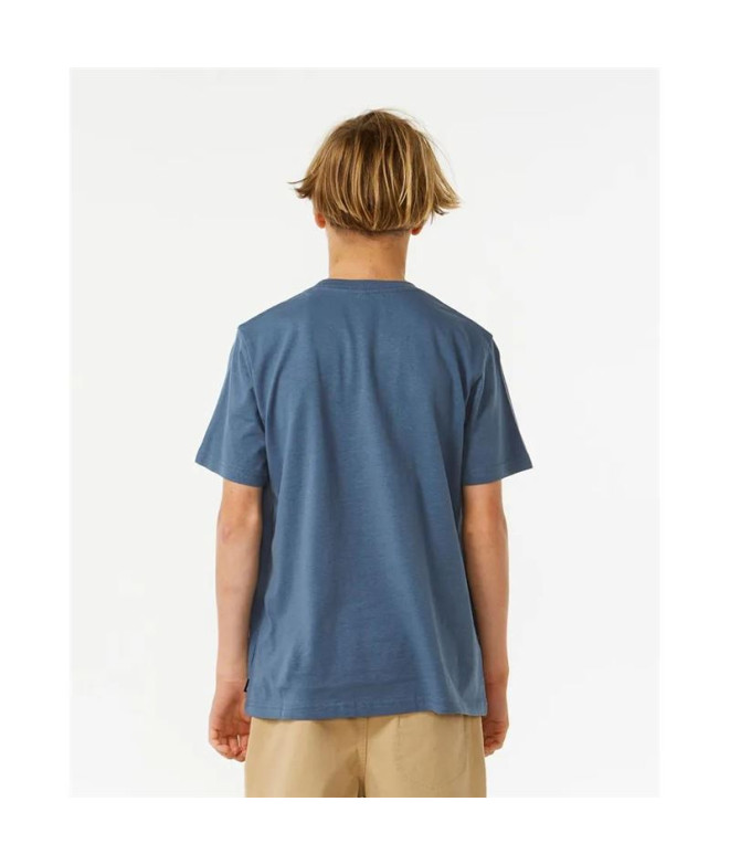 T-shirt Rip Curl Îles perdues - Enfant Bleu marine