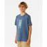 Camiseta Rip Curl Ilhas Perdidas - Menino Azul-marinho