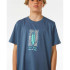 Camiseta Rip Curl Ilhas Perdidas - Menino Azul-marinho