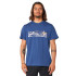 Camiseta Rip Curl Paradise Land Homem Azul-marinho