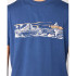Camiseta Rip Curl Paradise Land Homem Azul-marinho