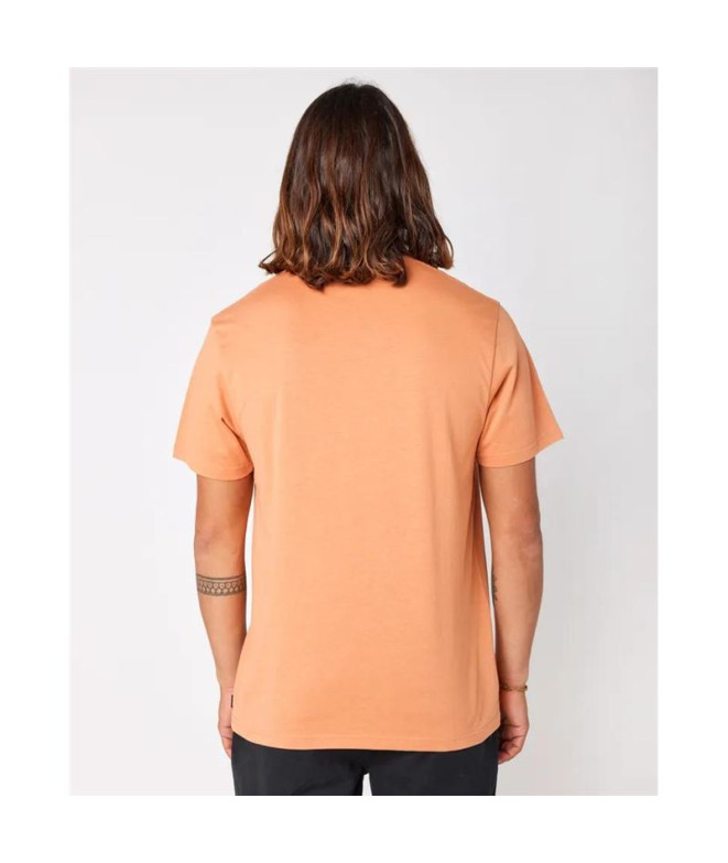 Camiseta Rip Curl Animais Desti Homem Coral