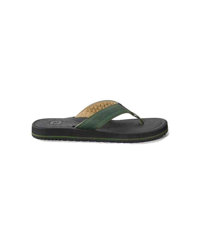 Tongs de Playa Y Piscine Rip Curl Chiba Vert/Noir Homme