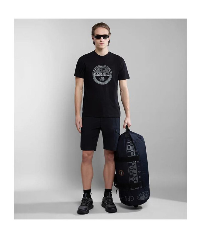 T-shirt Napapijri S-Bollo Ss 1 Noir 041 Homme