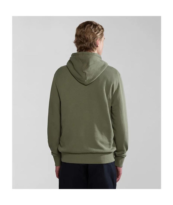 Sweat Napapijri B-Kreis H Vert Homme