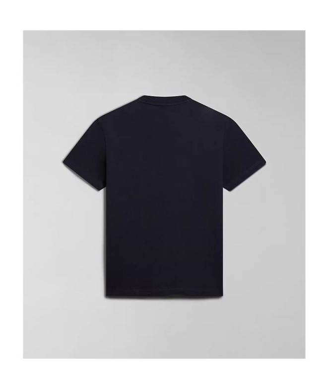 T-shirt Napapijri S-Faber Noir 041 Homme