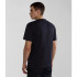 Camiseta Napapijri S-Faber Preto 041 Homem