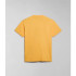 Camiseta Napapijri S-Faber Amarelo Homem