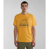 Camiseta Napapijri S-Faber Amarelo Homem