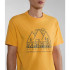 Camiseta Napapijri S-Faber Amarelo Homem