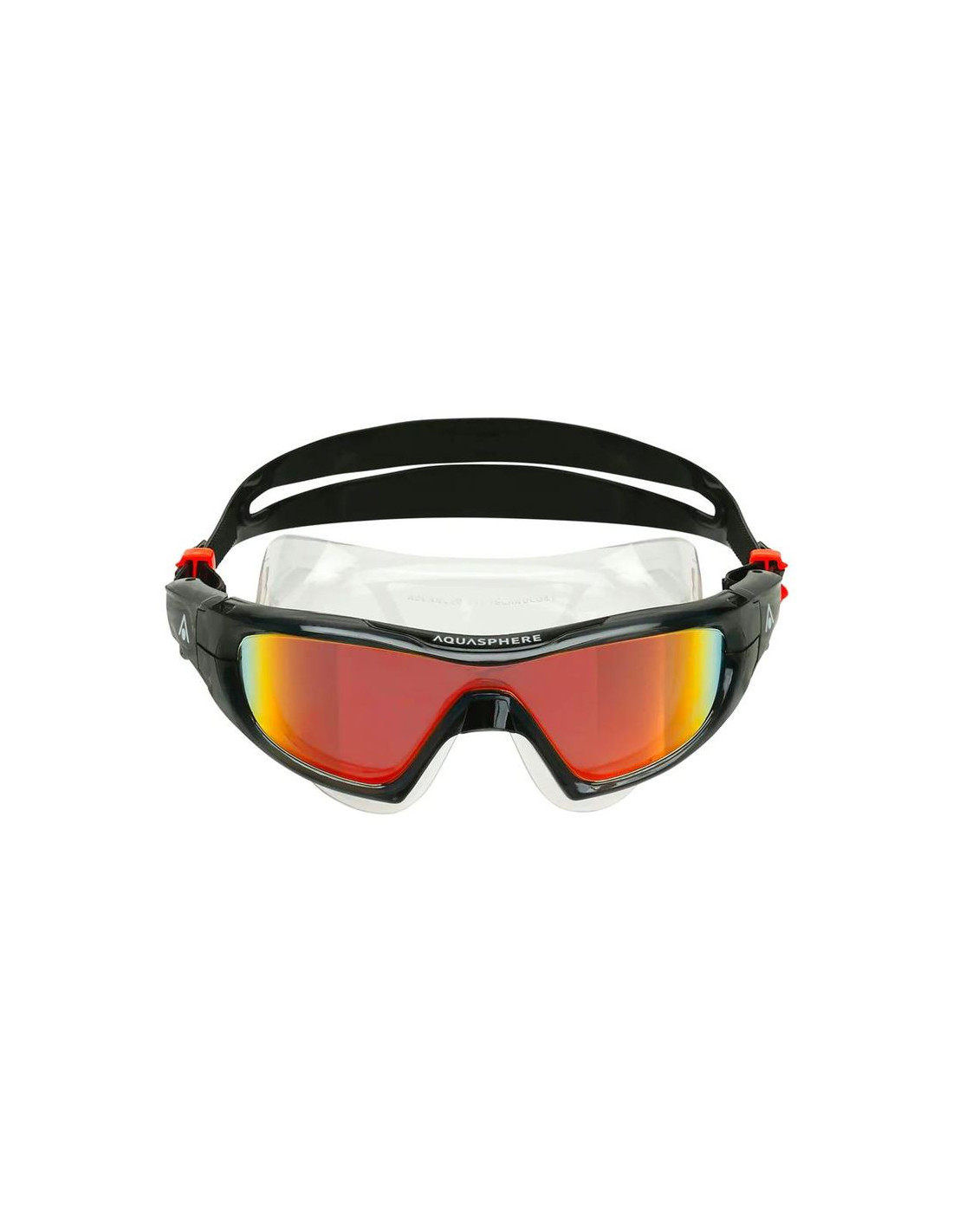 Lunettes de Natation Aqua Sphere Vista Pro Noir Gris Orange