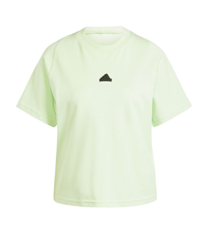 Camiseta adidas Z.N.E. Mujer Verde