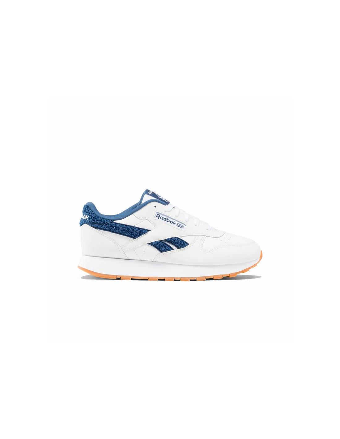 Reebok leather enfant best sale bleu