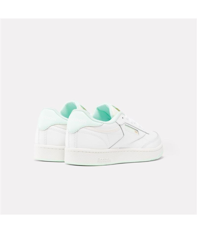 Sapatilhas Reebok Club C Infantil Branco/Verde