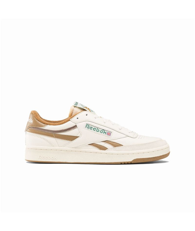 Sapatilhas Reebok Club C Revenge Vinta Homem Branco/Castanho