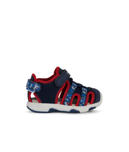 Sandales Geox Multy Enfant Bleu/Rouge