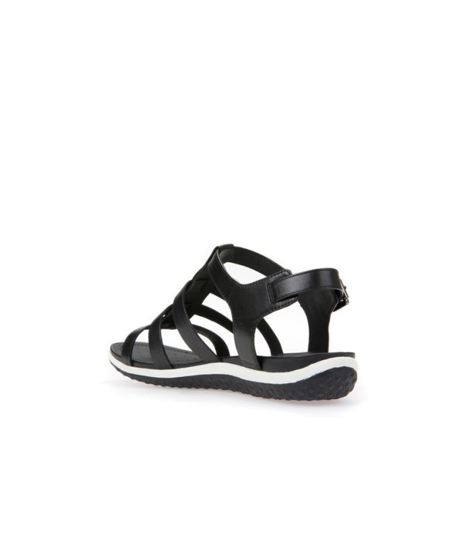 Sandalias Geox Vega Mujer Negro