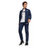 Survêtement Puma Clean Sweat Navy Blue Homme