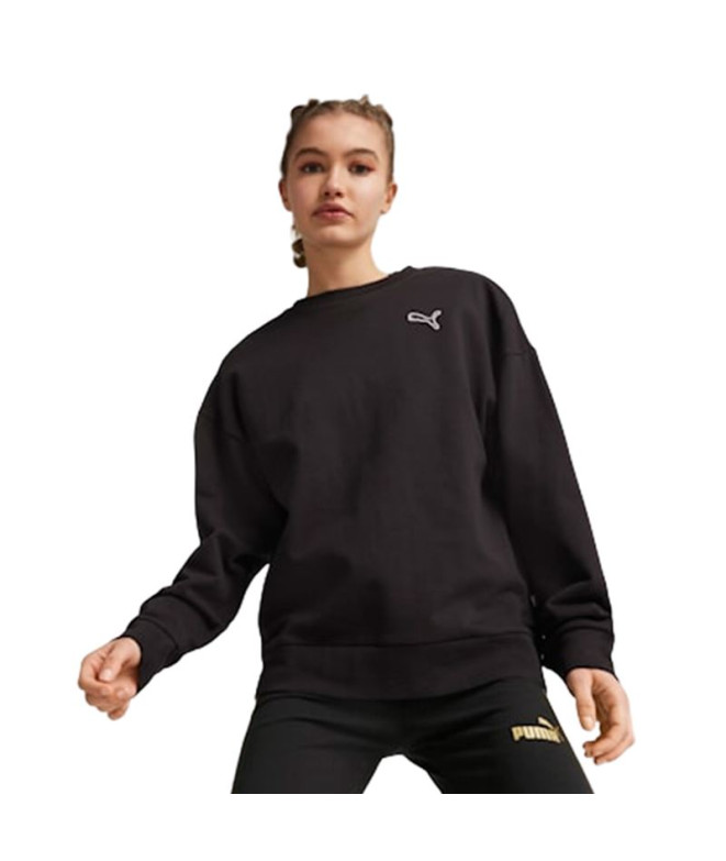 Sudadera Puma Better Classics Mujer Negras Colombia De PUMA Mujer