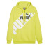 Sudadera Puma Power Graphic H Amarillo Hombre