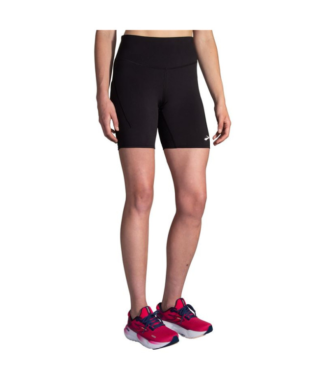 Pantalons Running Brooks Femme de Spark 8" Noir
