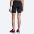Calça Running Brooks Mulher de Spark 8" Preto