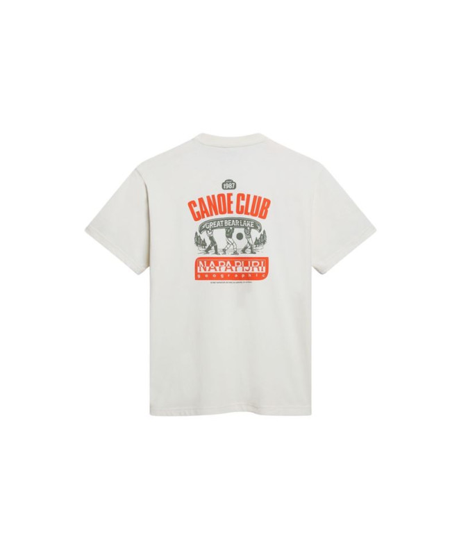 T-shirt Napapijri S-Gouin Blanc N1A Homme