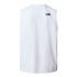 Camiseta The North Face Tanque com cúpula simples de tamanho grande Homem Branco