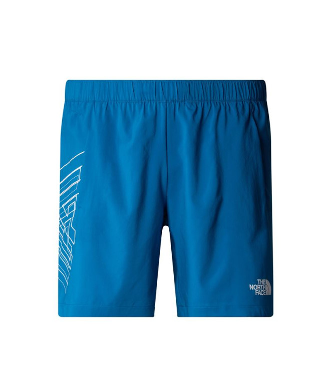 Pantalon by Montagne The North Face Woven Short Graphic Homme Blue