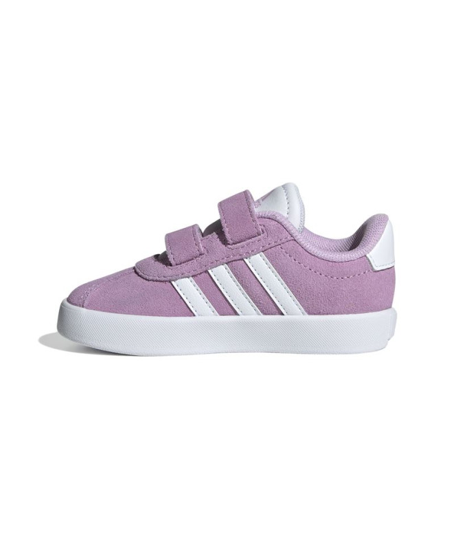 Chaussures adidas VL Court 3.0 Cf Enfant Lila