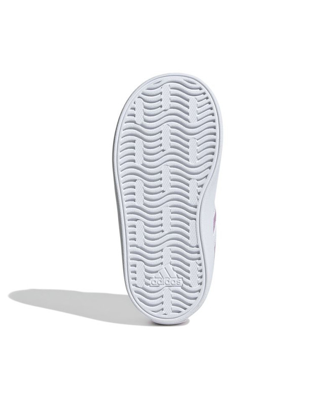 Chaussures adidas VL Court 3.0 Cf Enfant Lila