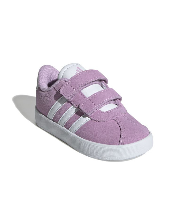 Chaussures adidas VL Court 3.0 Cf Enfant Lila