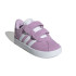 Chaussures adidas VL Court 3.0 Cf Enfant Lila