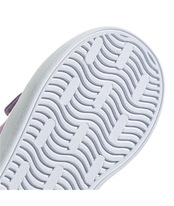 Chaussures adidas VL Court 3.0 Cf Enfant Lila