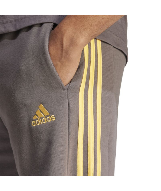 Calça adidas 3Bandas Ft Short Homem Charcoal
