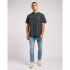 Camiseta Lee Loose Logo Washed Preto Homem
