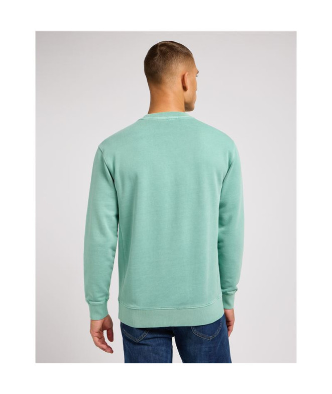 Moletom Lee Plain Crew Intuition Cinzento Homem