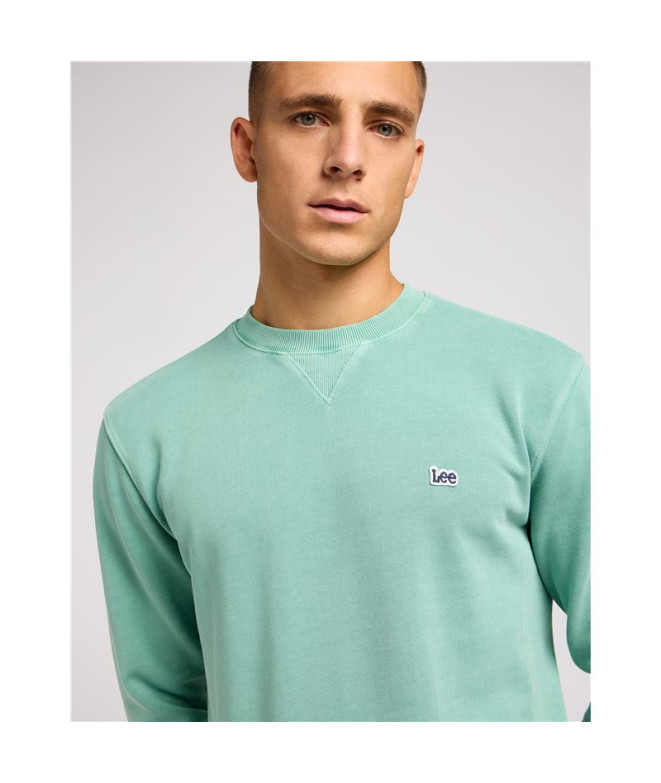 Moletom Lee Plain Crew Intuition Cinzento Homem
