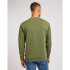 Sweat Lee Wobbly Vert olive Homme